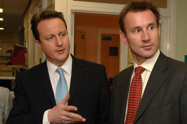 David Cameron and Jeremy Hunt David Cameron and Jeremy Hunt